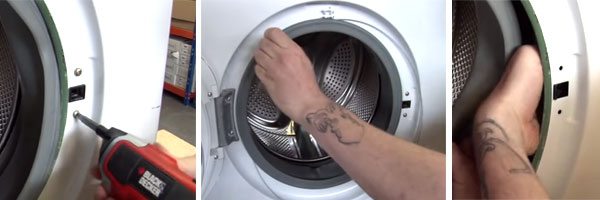 Смяна на ключалката на вратата на пералнята
