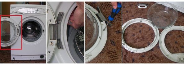 Смяна на дръжката на пералнята