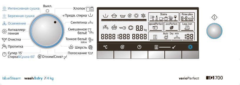 Пералня и сушилня Siemens