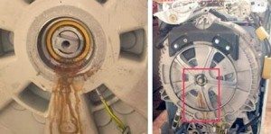 износване на уплътненията в пералнята