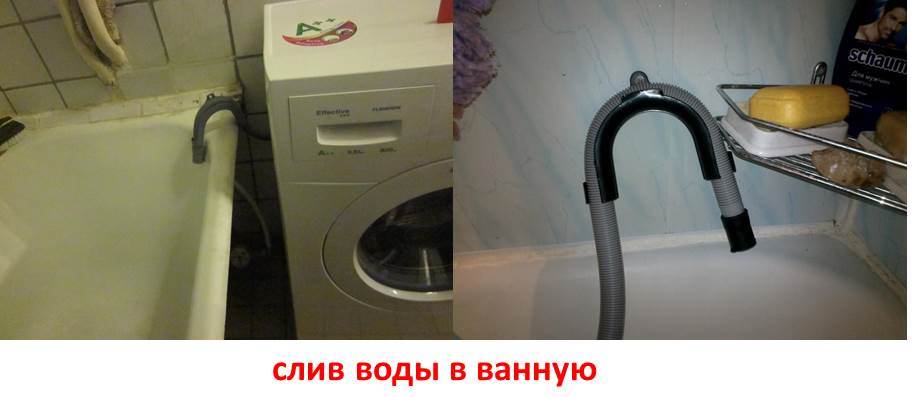 канализация от пералня в банята