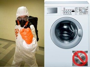 Дезинфекция на пералня у дома