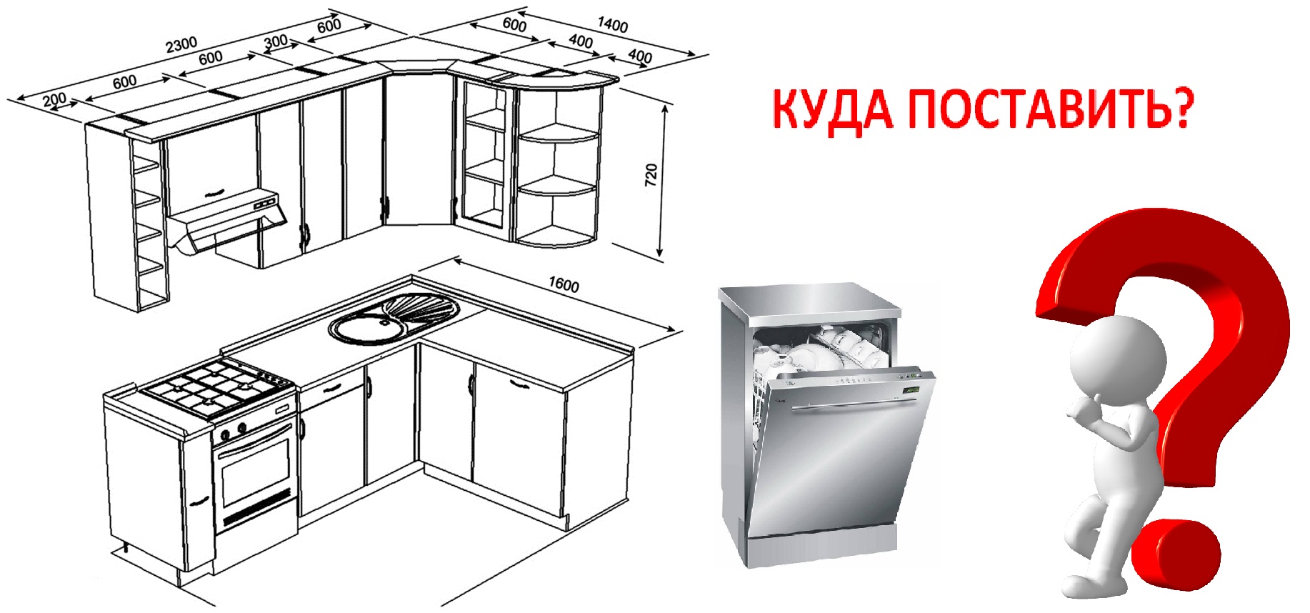как да инсталирате съдомиялна машина