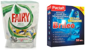 капсули за съдомиялни машини