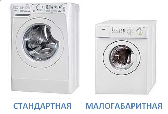 машина с малък размер в сравнение със стандартната