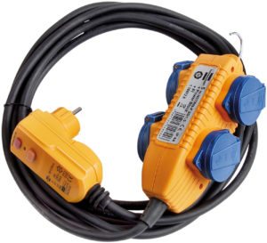 удължителен кабел с RCD
