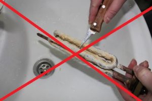 физическо почистване на нагревателния елемент