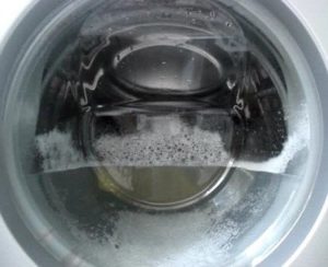 останала вода в пералнята