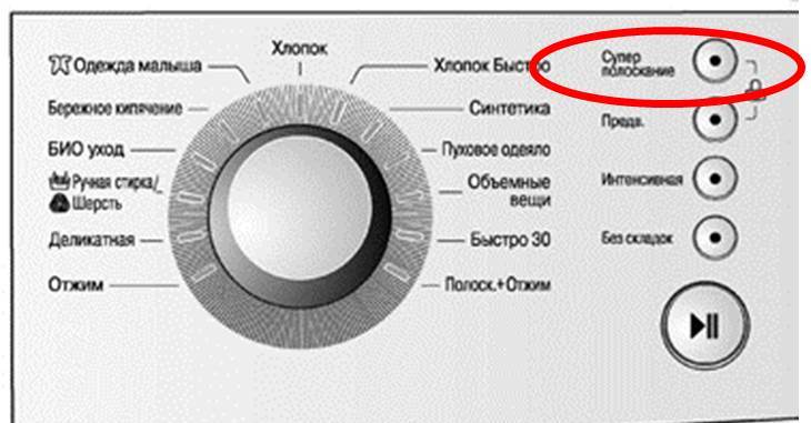 допълнително изплакване