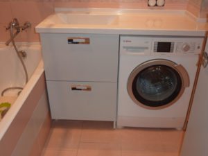 плот над пералнята