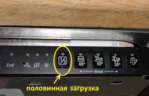 Какво представлява съдомиялната с половин товар?