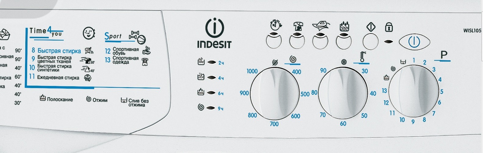 контролен панел Indesit WISL 105