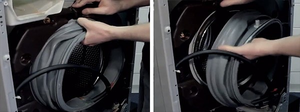 смяна на маншета на пералня LG_12