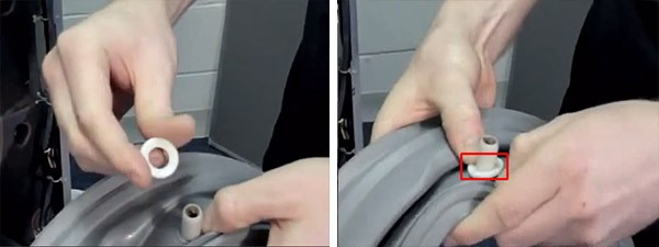 смяна на маншета на пералня LG_13