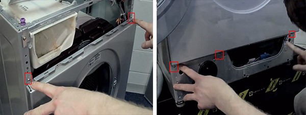 смяна на маншета на пералня LG_9