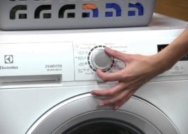 Режими на пране SM Electrolux