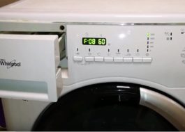 Грешка F08 на пералня Whirlpool