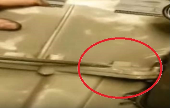 вътрешното закрепване ще трябва да бъде съборено или отрязано