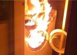 Какво да направите, ако пералнята ви се запали