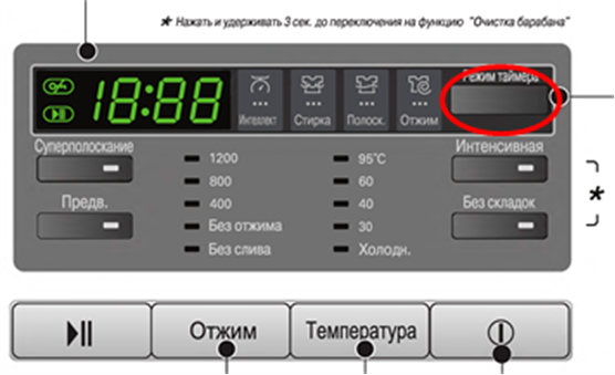 натиснете 1 бутон
