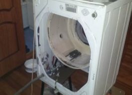 Как да сглобите пералня Indesit