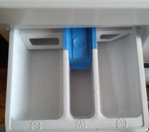 Къде да поставите праха в пералня Beko?