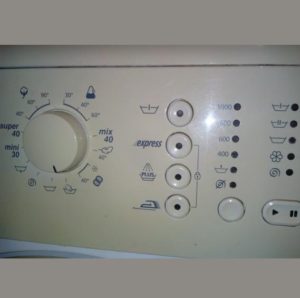Обозначения на пералня Beko