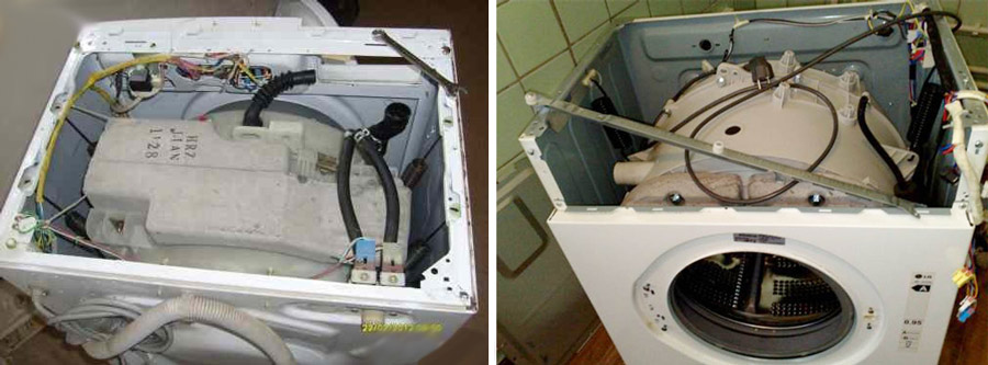 начален етап на разглобяване