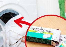 Как да избелите прането с аспирин в пералнята