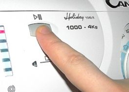Как да включите пералня Kandy