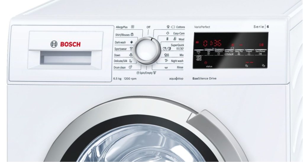 Дизайн на пералня Bosch