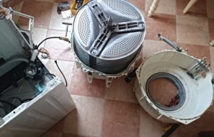Как да премахнете барабана от пералня Electrolux