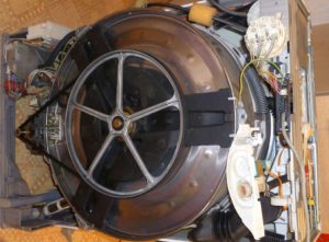 Разглобяване на пералня Electrolux