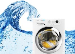 Пералня Zanussi се пълни с вода и веднага се източва