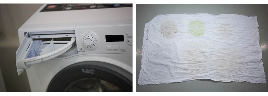резултат от машината Hotpoint Ariston