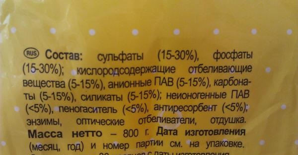 вещества в праха