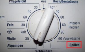 Как се превежда „Spulen“ на пералня?