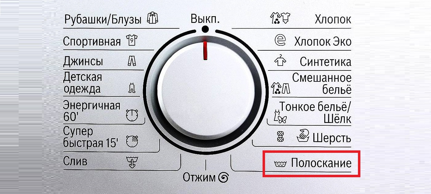 Можете да включите отделно изплакване