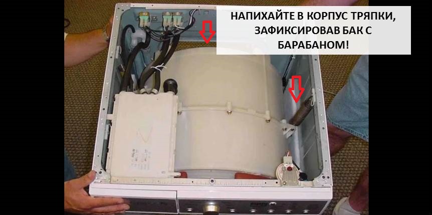 напъхайте парцали в тялото на SM