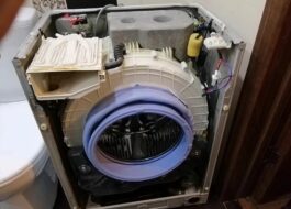 Разглобяване на пералня Haier