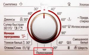 Как да включите режима на изплакване на пералня Bosch