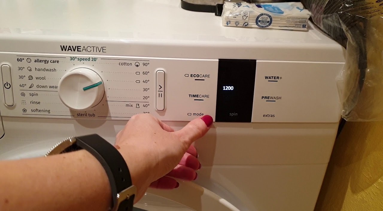 започваме да перем в Gorenje