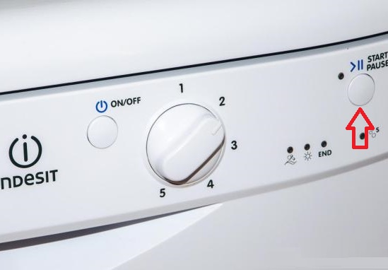 Нулиране на съдомиялната Indesit