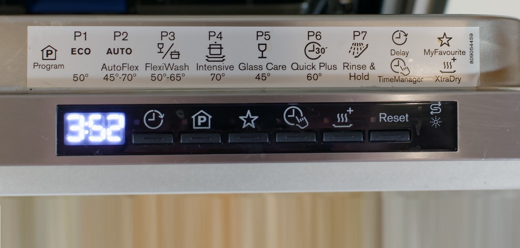 основни режими на съдомиялната Electrolux