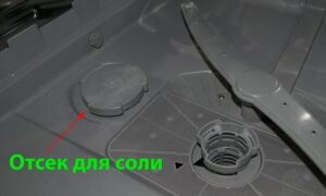 Къде да поставите сол в съдомиялна Electrolux