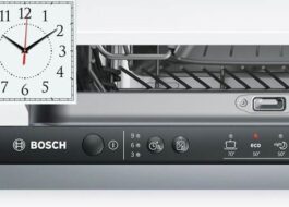 Време за почистване в съдомиялна машина Bosch