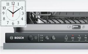 Време за почистване в съдомиялна машина Bosch