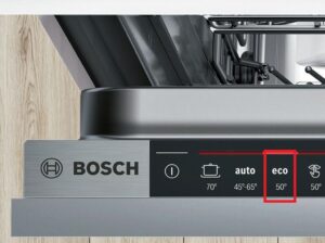 Еко режим в съдомиялна машина Bosch