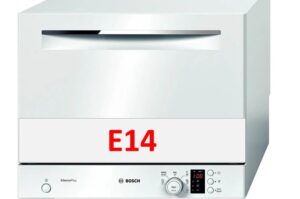 Грешка E14 на съдомиялна машина Bosch