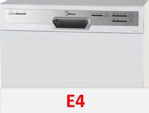 Грешка E4 на съдомиялна Midea